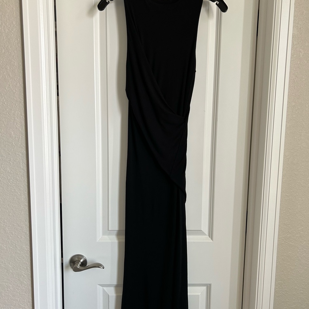 Alexander Wang Black Midi Fitted Dress ( Ultra Stretchy) - Picture 6 of 9